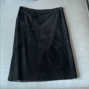 Kate Hill, Suede skirt